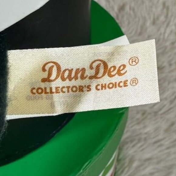 Vintage Dan Dee Collector's Choice Penguin Double Box + Green Velvet Santa Hat - Picture 15 of 16